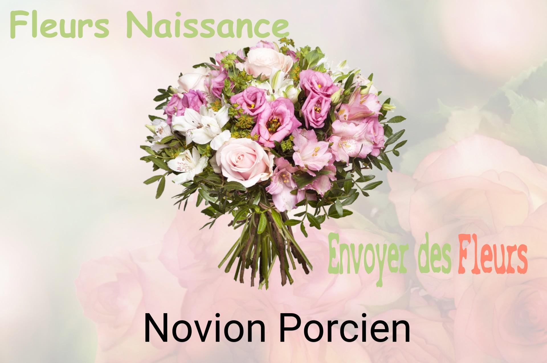 Bouquet de fleurs de naissance livré à Novion-Porcien