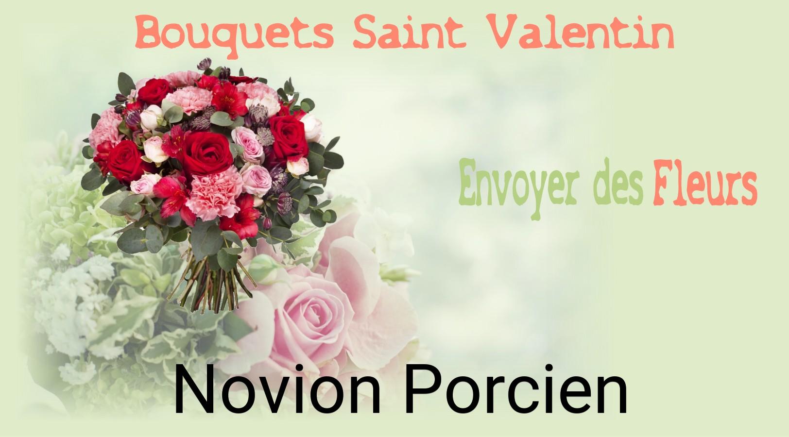 Roses de Saint-Valentin livrées à Novion-Porcien